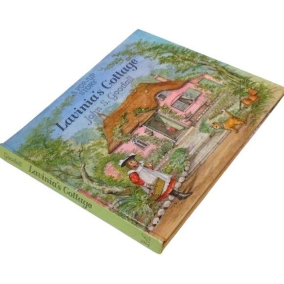 Lavinia's Cottage A Pop-up Story John S. Goodall MacMillan Signed 1st Edit. 1982 - Picture 3 of 10